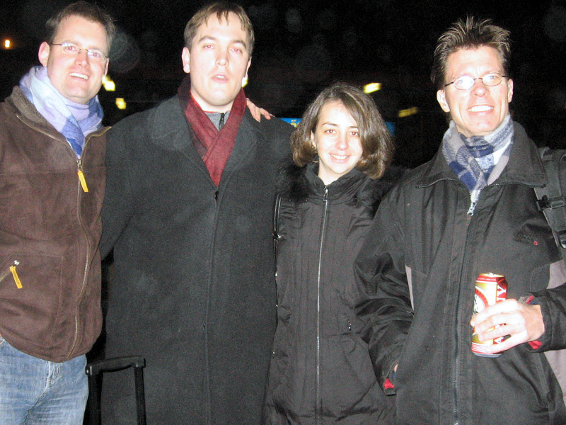 Martijn, Guus, Sasha and Daniel.