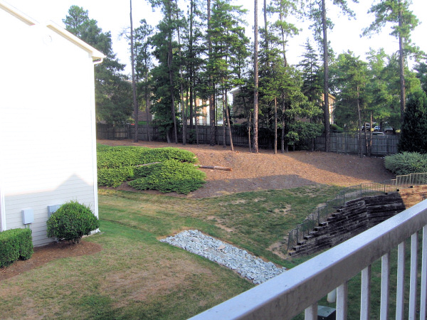 View from the balcony.