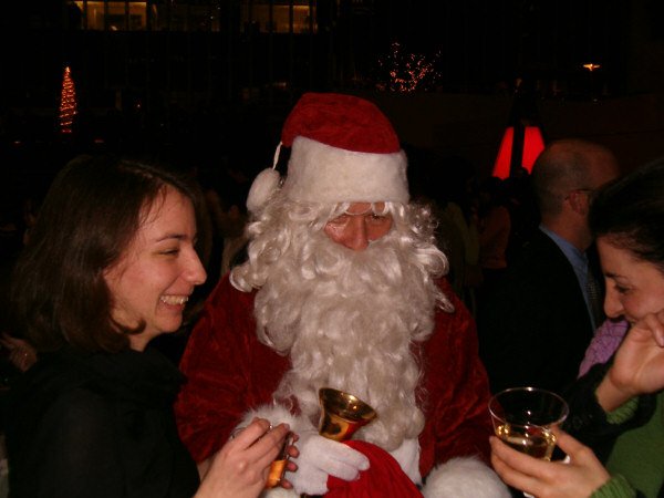 Santa Claus was there also.