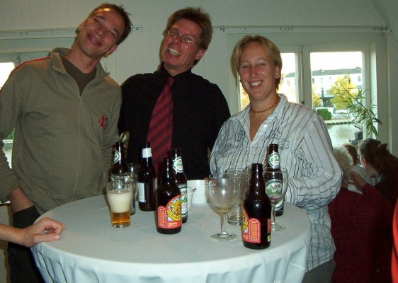 Gerben, Daniel and Ettie.