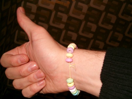 The proof that I was at Milena\'s party.