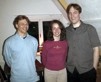 Steven, Sasha and me.