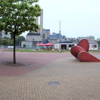 A terras, at the VU central square. Picture of a new terras at the VU.