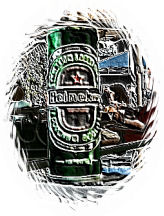 Heineken on a tropical island.