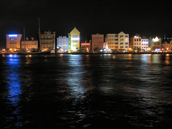 Willemstad harbor front.