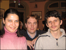 Irina, Guus and Vladi.