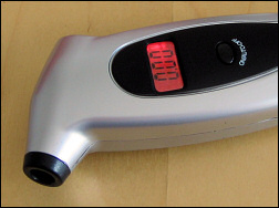 Tire gauge.