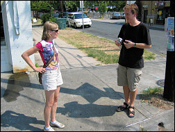 Taking pictures in Durham, NC.