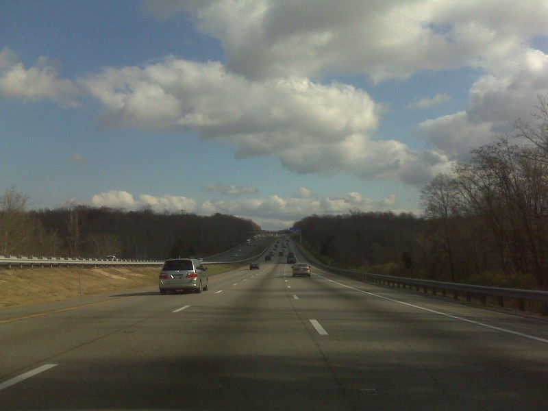 On the road in Maryland.