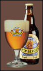 Grimbergen Tripel in a new bottle.